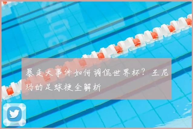 暴走大事件如何调侃世界杯？王尼玛的足球梗全解析